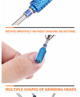 Cabeza De Pulido De Acero Tungsteno Para Quitar Cutículas Y Pretratamiento De Uñas Conjunto De Brocas Para Taladro - details 2