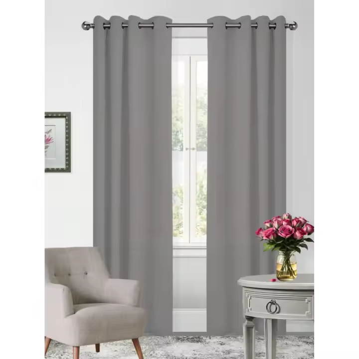 STARLEY - Cortina Impermeable Lisa 140×260 cm – Disponible en Varios Colores – Para Baño, Sala, Dormitorio o Cocina – Tela Resistente y Antimoho – Moderna, Decorativa y Fácil de Instalar - 1