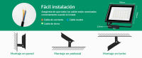 Aigostar Foco LED Exterior 50w 4300LM, Foco Proyectore LED Exterior Impermeable IP65, Focos LED Exterior 56 LED, 6500K Blanco Frío  para Garaje,Jardín,Patio,Parque - details 2