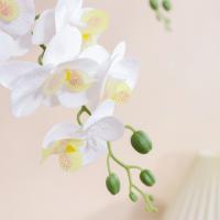 Rama De Orquídea Con Mariposas Artificiales Para Decoración De Vaso DIY Fiesta De Boda Cumpleaños Decoración De Fiesta - details 5