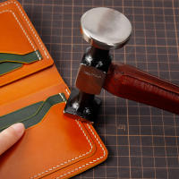 Martillo De Cuero WUTA De Cuero Y Acero Carbono Doble Cabeza Para Trabajar El Cuero Herramienta Profesional Para Chispa Y Perfeccionamiento - details 6