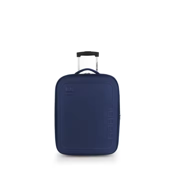 Gabol Maleta de Cabina 2 Ruedas Extensible - Modelo Orbit - Medidas 55 X 40 X 20/25cm - 53 Litros - Equipaje de Mano - - 1