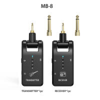 Sistema Inalámbrico Para Guitarra 2.4 G Con 8 Canales Transmisor Receptor Recargable De 3.5mm Para Guitarra Bass Y Instrumentos Eléctricos - details 4