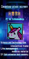 Pantalla De Pixel LED Con Control Por APP Luz Nocturna 32x32 Bluetooth Reloj Digital Para Decoración De Habitación De Juegos Pantalla LED De Signo Para Interiores - details 12