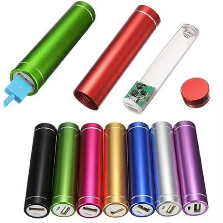 Caja Portátil De Carga USB Multicolor 5V/1A Con Batería 18650 Kit DIY Universal Para Celulares Sin Soldadura Necesaria - 1