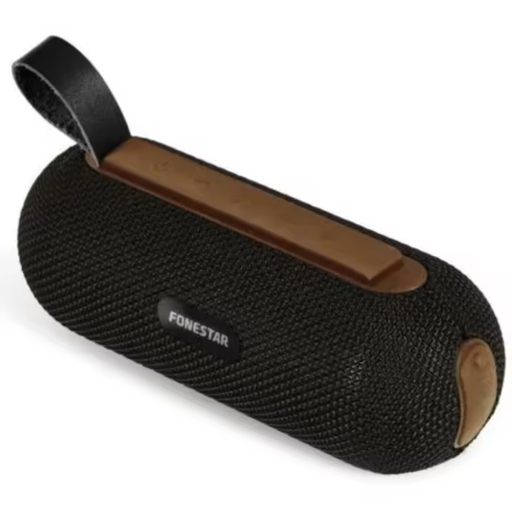Altavoz con Bluetooth Fonestar Pocket-M/ 3W/ 1.0/Marrón/Acabado en tela/ 6 horas de autonomía. - 1