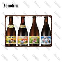 Cartel De Cerveza Vintage De Metal Poster De Vino Placa De Tin Para Decoración De Bar Y Pub Estilo Americano Rectangular - details 11