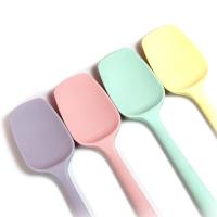 Cuchara De Silicona Para Hornear Espátula De Cocina Antideslizante Para Mantequilla Pasteles Batidos Salsas Herramientas De Cocinar - details 12