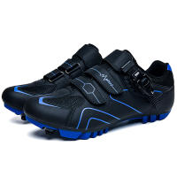 Zapatos De Bicicleta De Montaña Para Hombres Suela Rápida Compatible Con Sistema SPD Para Interior Y Exterior Transpirables De Cuero Con Lining De Lycra Y Suela De Goma - details 8