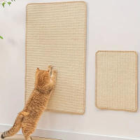 Alfombra De Rasguño Para Gatos Naturales De Sisal Protectora Para Sofás Y Carpetas Matriz Horizontal De Rasguño Para Piso - details 0
