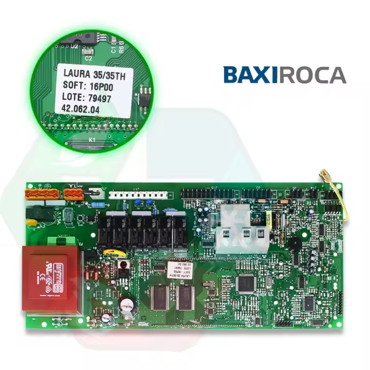 Placa electrónica Roca Baxi Laura 30 122420630 Reacondicionada - 1