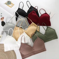 Sujetador Deportivo Para Mujer Secado Rápido Elasticidad Con Almohadillas Para Gimnasio Correr Yoga Fitness Transpirable Tops De Color Sólido - details 6