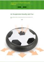 Pelota De Fútbol Eléctrica LED Con Suspensión Aerodinámica Y Amortiguador De Espuma Juguete Interactivo Para Padres E Hijos Regalo Para Niños Con Música Juego Interior - details 2