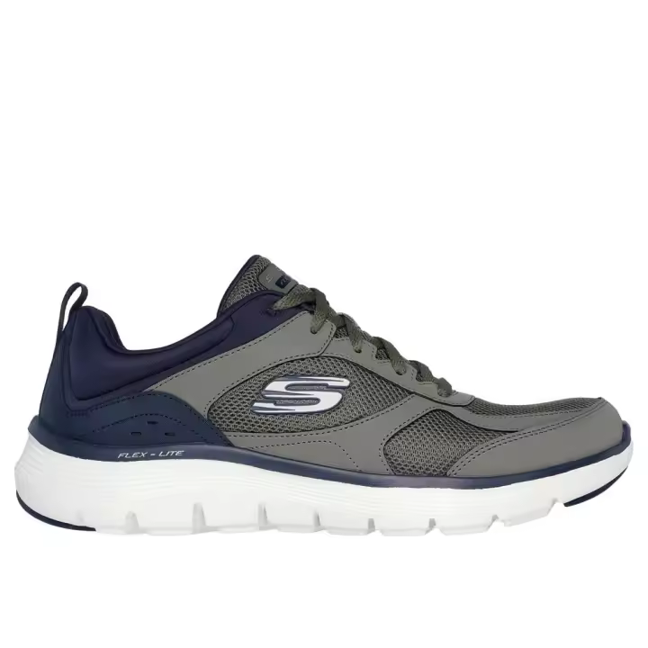 Skechers Flex Advantage-5 - Deportiva Hombre Tejido Kaki - 1