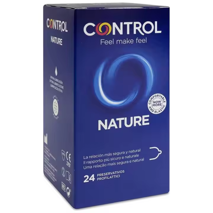 Control Non Stop Preservativos 12 Unidades + Nature 12 Unidades - 1