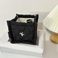 Cesta De Almacenamiento Para Pañales Bebé Coreana Acolchada Multifuncional De Gran Capacidad Caja Organizadora De Ropa Para Cuna - details 1