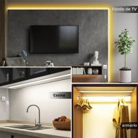 Tira De Luces LED Neón Toque USB 5V 120LED/M Dimmable Impermeable Para Silicona Tubo Habitación Cocina Decoración De Ambiente - details 14