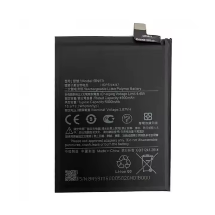 IMATICA LOS PALACIOS Batería Interna BN59 para Xiaomi Redmi Note 10 4G y Note 10S - 5000 Mah - 1