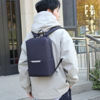 Mochila Para Hombre Con Bandas Reflectorizantes Bolso De Computadora Ultra Ligero Gran Capacidad Estudiante Para Viajes Y Trabajo - details 3