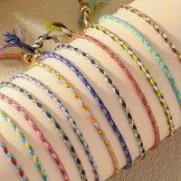 Juego De 12 Pulseras De Lona Hechas a Mano Estilo Vintage Con Moños Para Mujer Accesorios Diarios Adecuado Para Banquete - details 5