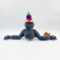 Juguete De Peluche Gorila Polychrome Gorilla Tag Monke Muñeco De Peluche Suave Para Decoración Del Sofa Dibujos Animados Regalos Creativos Para Niños - details 2