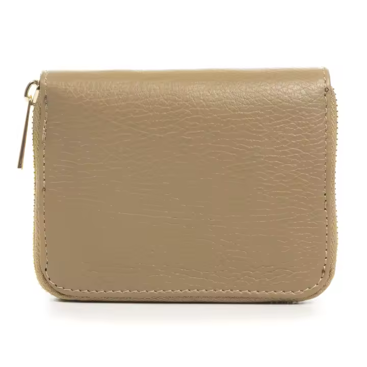 Firenze Artegiani. Andalo cartera mujer. Piel auténtica acabado Dollaro. Vera Pelle Italiana. - 1