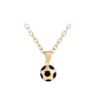 Collar con forma de Balón de Fútbol, collar creativo. - details 0