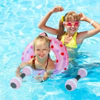 Pack de 2 Mancuernas Acuáticas EVA - Alta Densidad & Suave - Para Aquagym, Fitness en Piscina y Entrenamiento - Adultos y Adolescentes (+14 años) 💧🏊‍♀️ - details 2