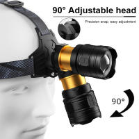 Linterna Frontal De Pescar Alta Potencia Con Lente XHP360 36-núcleos Recargable 18650 Zoom Luz LED Para Camping Y Senderismo - details 3