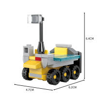 COGO DIY Bloques De Construcción Espacial Para Rocket Kit De Centro De Lanzamiento De 379 Piezas Juguetes Para Niños En Navidad - details 45