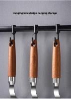 Kit De Accesorios Para Plancha Gianxi Espátula De Acero Inoxidable Para Barbacoa Herramientas De Cocina Para Steaks Fritos - details 11