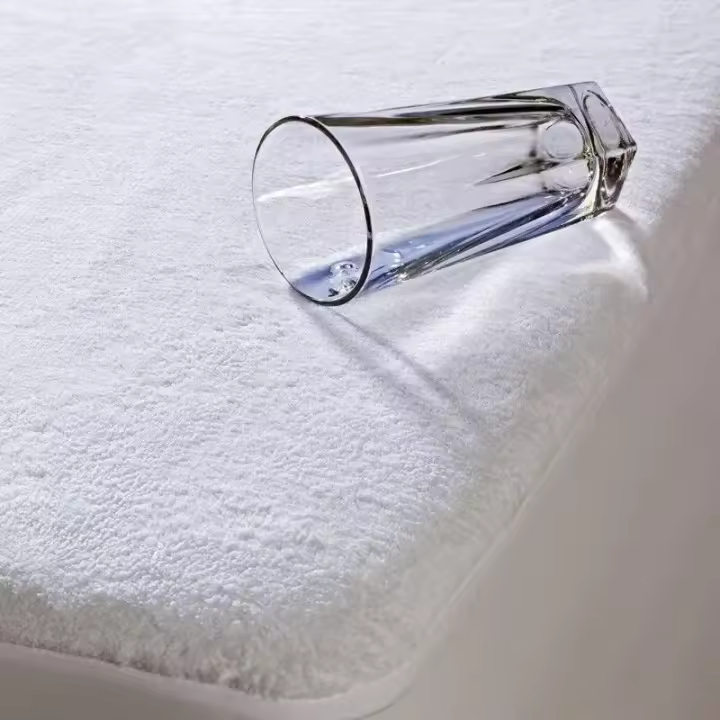 Dacada2005 Funda de colchón Blanco para cama, Con Cremallera en L - Impermeable antiacaros cama de 90-105-135-150 - 1