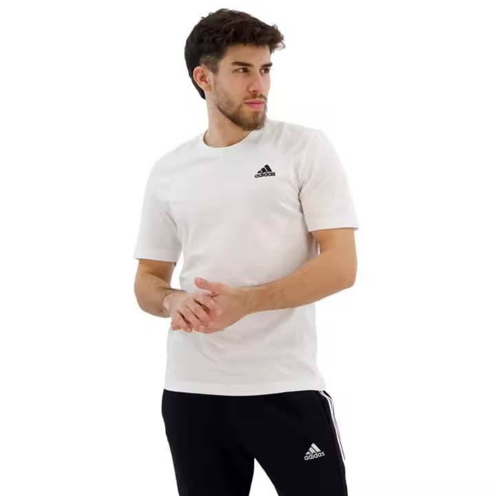 Camiseta Adidas Blanca Manga Corta Si Sj - 1