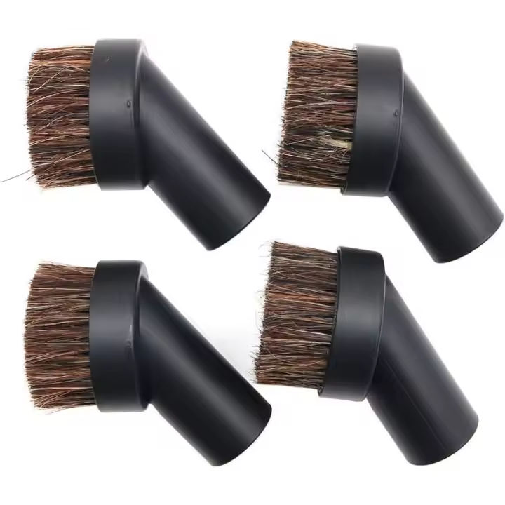 Juego de 4 cepillos para polvo de crin suave - Diámetro interior: 32 mm - - 1