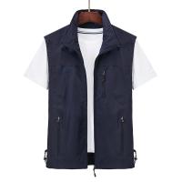 Chaleco De Pesca Casual Rápido Secado Multifuncional De Diseño Delgado Con Bolsillos Para Montañismo Trabajo Ropa Exterior - details 3