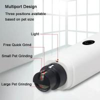 Cortauñas Eléctrico Para Perros Y Gatos Recargable USB Con Luz LED Para Mascotas Ruido Bajo Herramientas De Aseo De Pies - details 4