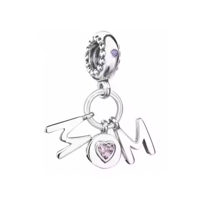 Encantos De Plata De Ley 925 Con Diseño De Pájaro Corazón Copo De Nieve Y Estrella Para DIY Pulsera Collar Joyería Regalo Para Mujeres - 1