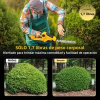 Podadora De Bricolaje Eléctrica Sin Cable Para Jardín Herramientas De Corta Hierba Compatible Con Batería Dewalt 20V (No Incluye Batería) - details 3
