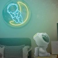 Luces Neón LED Dimmable Astronautas Para Decoración De Pared Habitación De Juegos Dormitorio Cumpleaños Bar Boda Fiesta Luz Nocturna - details 4