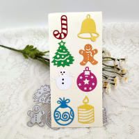 Molde De Cortado De Metal Para Navidad Combinación De Rompecabezas Pentágono Caja De Regalo Alfabeto Knivez Cartucho DIY Cortador De Tarjetas De Felicitación Artesanías - details 26