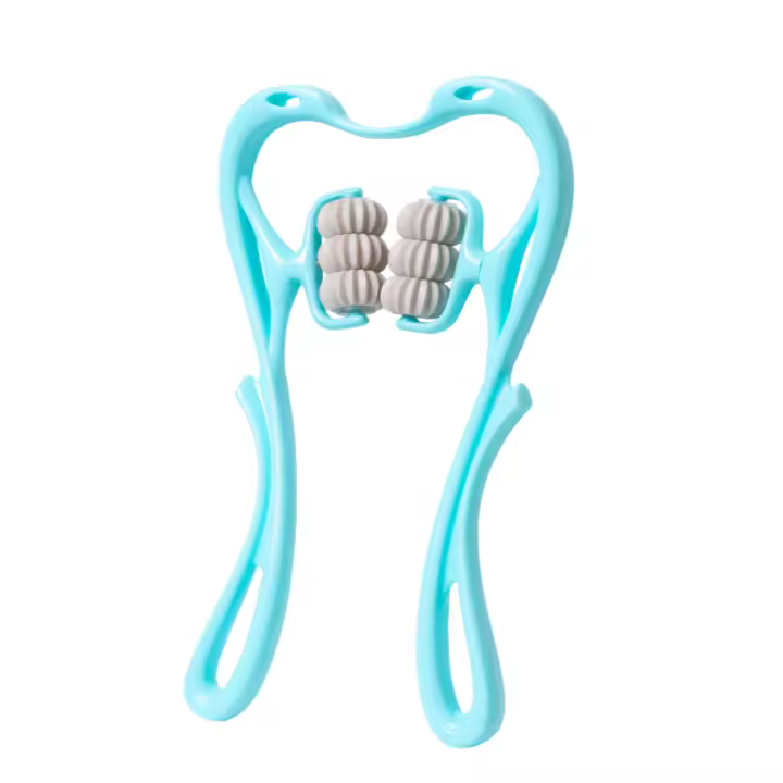 Masajeador Manual De Cervical Vertebra Espalda Y Cuello Para Relajación Muscular Dispositivo De Aplicación Doméstica Unisex - 1