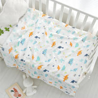Mantelillo De Bebé Muslin 120x110cm Algodón Bambú Suave Impresión Doble Capa Gauze Cubierta Para Carrito De Bebé Y Baño Para Recién Nacidos Y Niños Pequeños - details 2