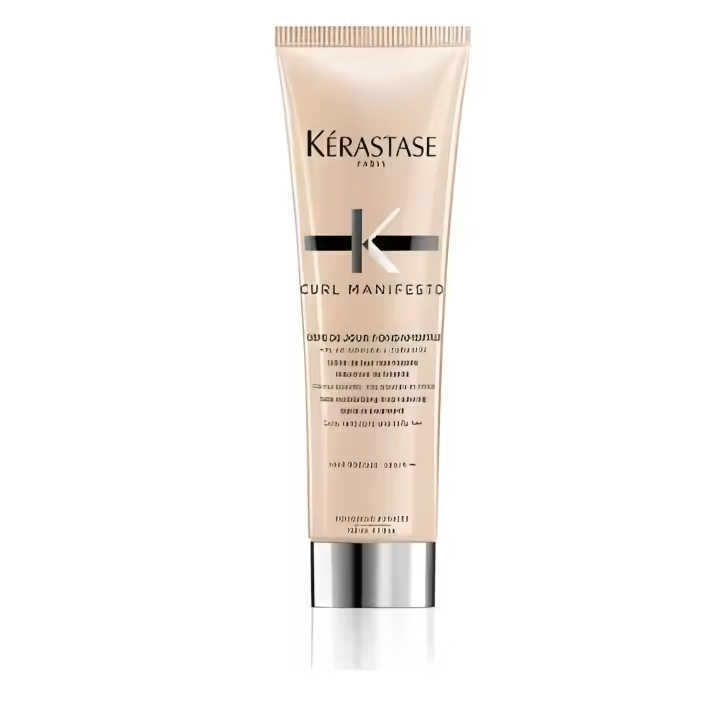 Kérastase Curl Manifesto Crème De Jour Fondamentale 150 ml - Crema capilar - Tratamiento hidratante antiencrespamiento de uso diario sin aclarado para cabellos rizados, muy rizados y ondulados - 1