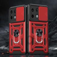 Funda Protectora Magnética Para Redmi Note13 pro plus 4G 5G Con Anillo De Soporte Antichoque Cámara Compatible Con Redmi 13C - details 11