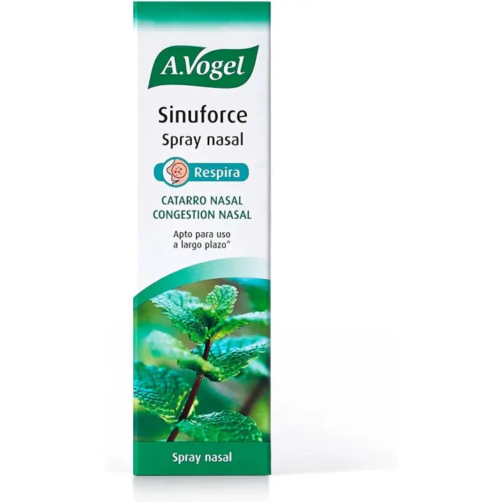 A.Vogel Spray Nasal Sinuforce | Alivio de la Congestión Nasal y Catarro Nasal | Aceite Esencial de Eucalipto y Menta | Descongestiona de Forma Natural - 1