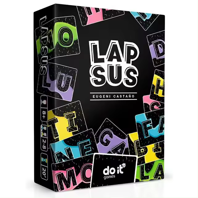 LAPSUS: Juego de cartas familiar, party game de creación  de palabras que pondrá a prueba tu ingenio y capacidad de deducción - 1
