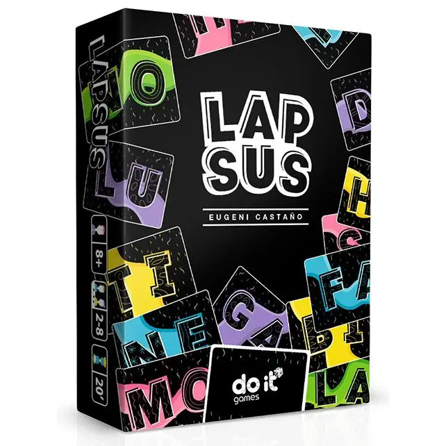 LAPSUS: Juego de cartas familiar, party game de creación  de palabras que pondrá a prueba tu ingenio y capacidad de deducción - 1