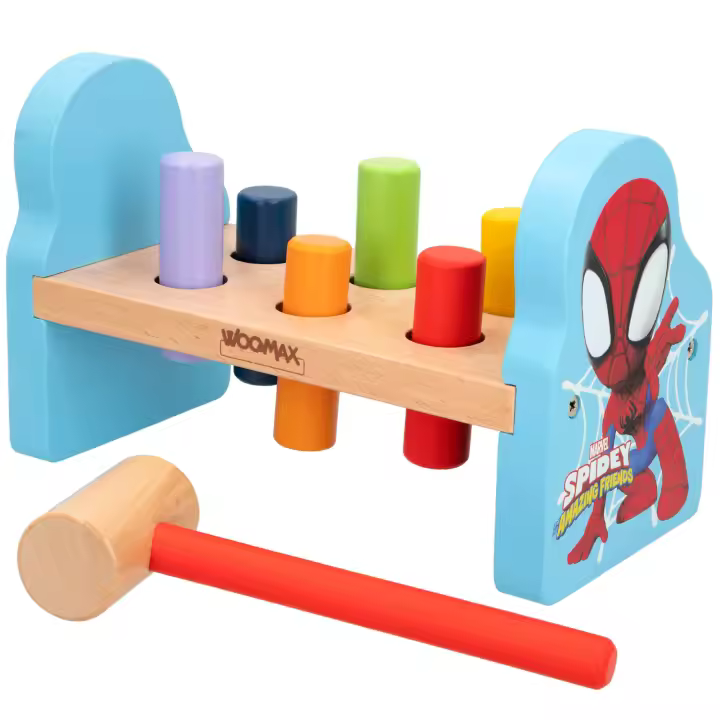 WOOMAX Spidey y su superequipo Juguete martillo bebé - 1