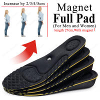 Almohadillas De Tacón Invisible Ultraligera Para Hombres Y Mujeres Con Magnetismo Y Masaje Inserción De Suela Para Mayor Altura 2/3/4/5cm Absorbente De Sudor Y Antideslizante - details 3