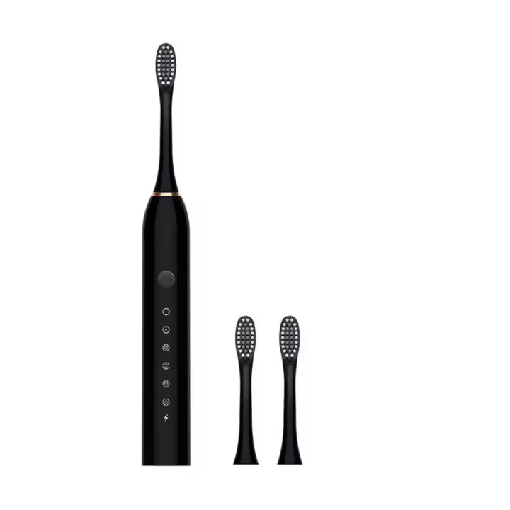 Cepillo De Dientes Eléctrico Sonic Para Adultos IPX7 Impermeable Cabeza De Cepillo DuPont Recargable Por USB Limpieza De Alta Frecuencia 6 Modos De Limpieza - 1